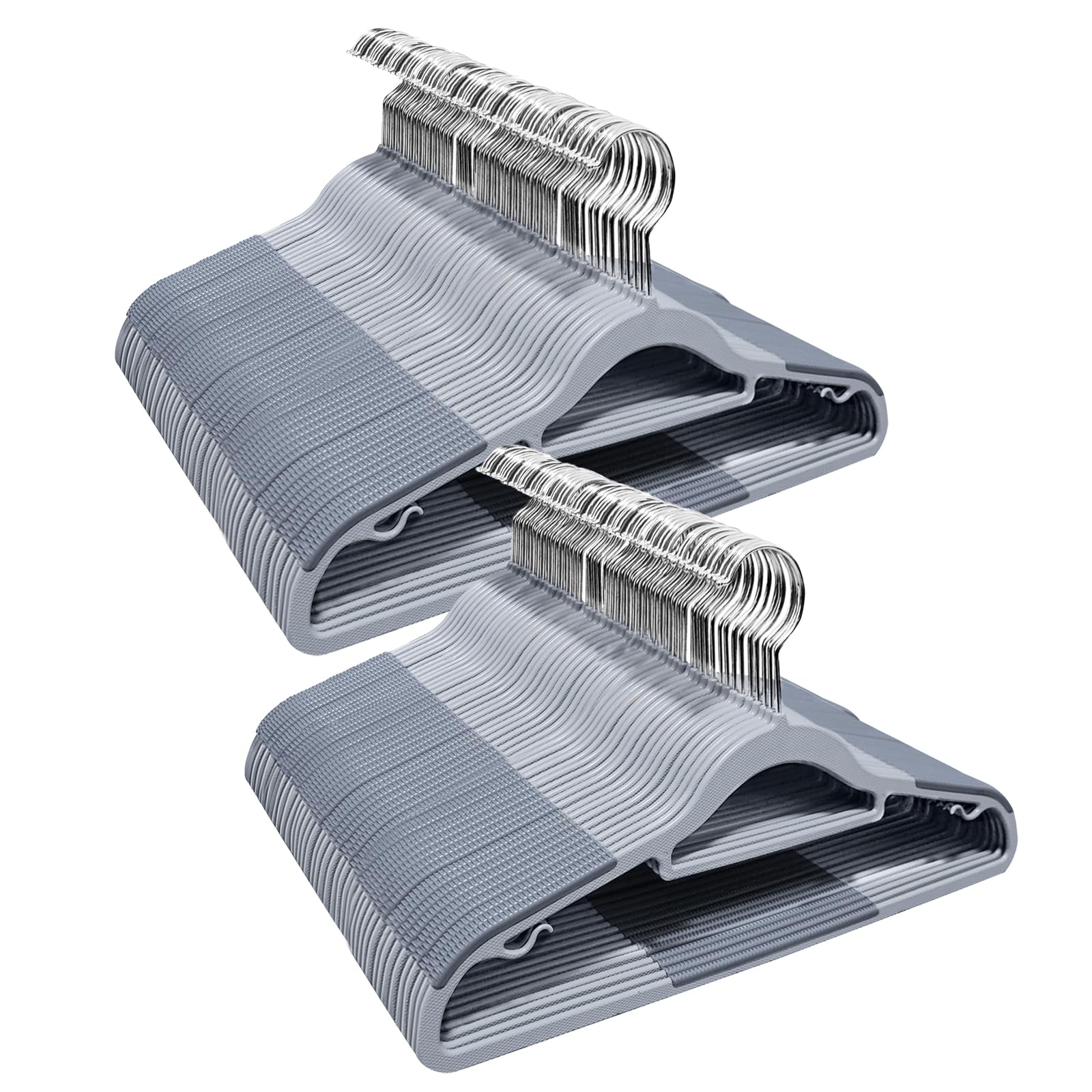 Abheng Grucce in Plastica 100 Pezzi, Grigio