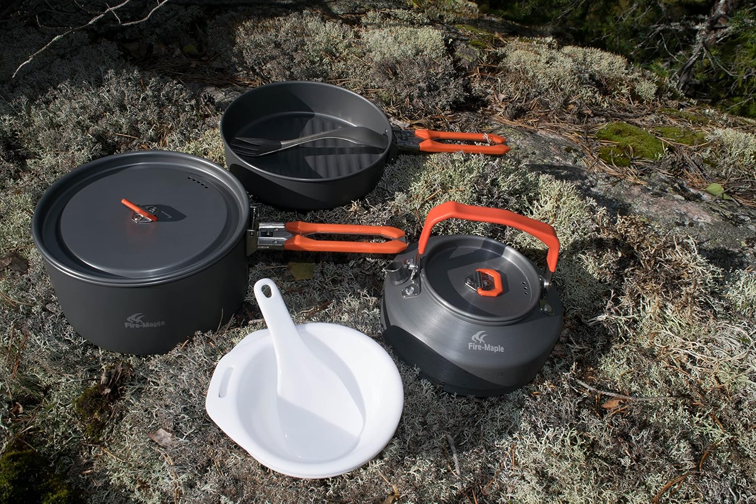 Fire-maple Feast 2 - Set Pentole Campeggio, Orange - immagine 7
