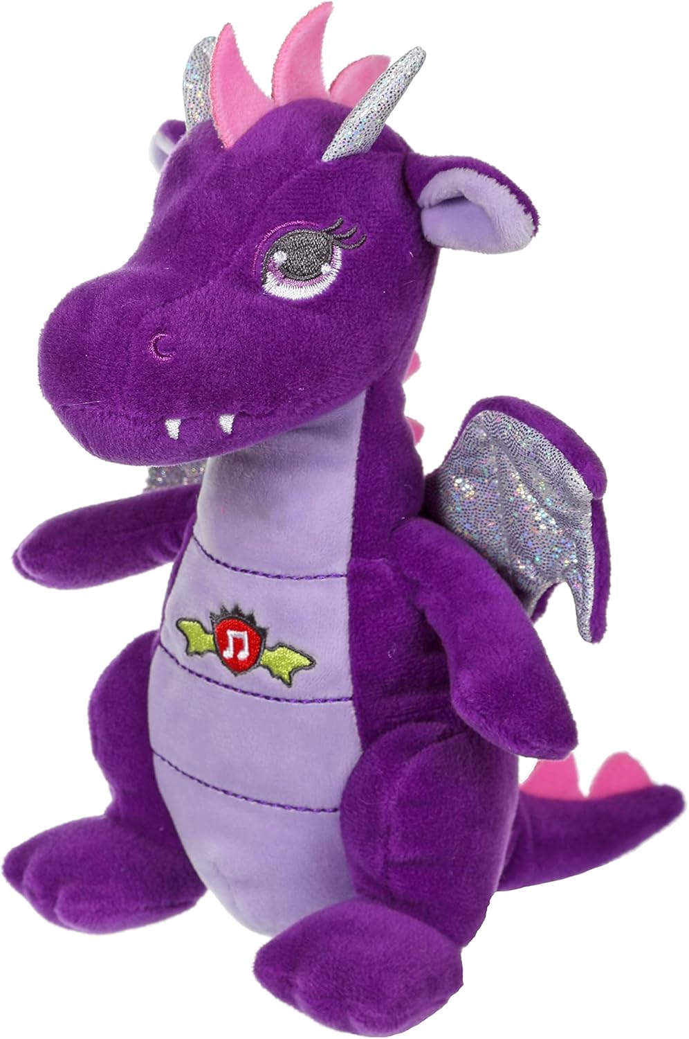 Gipsy TOYS Drago Sonoro 20cm Viola - Peluche - immagine 2