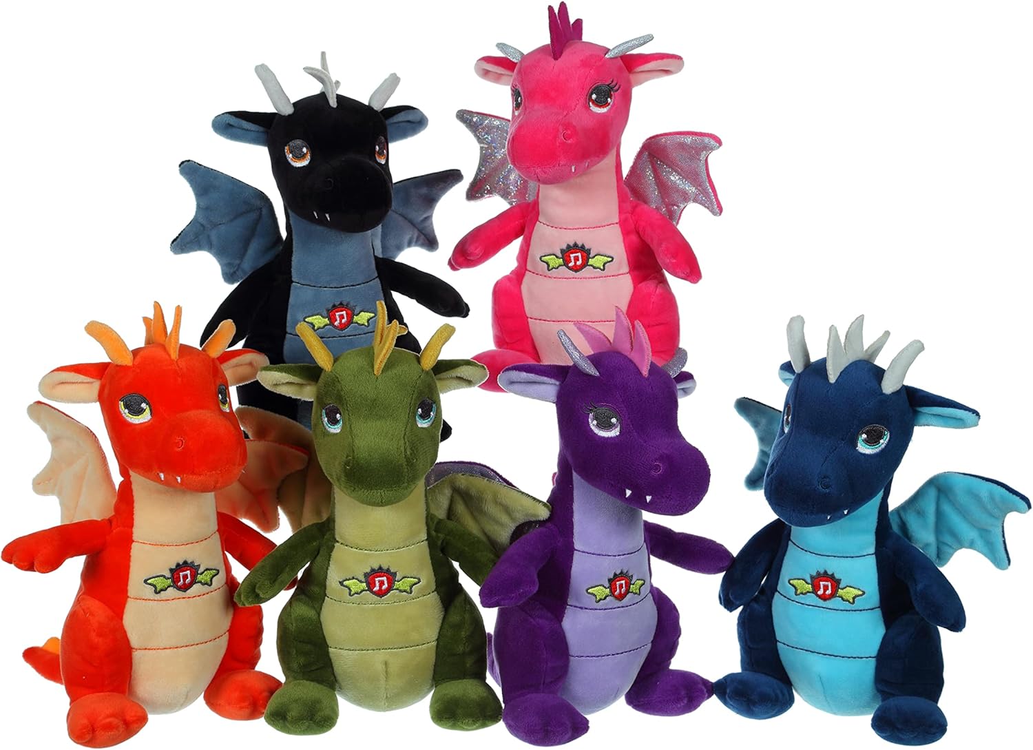 Gipsy TOYS Drago Sonoro 20cm Viola - Peluche - immagine 4