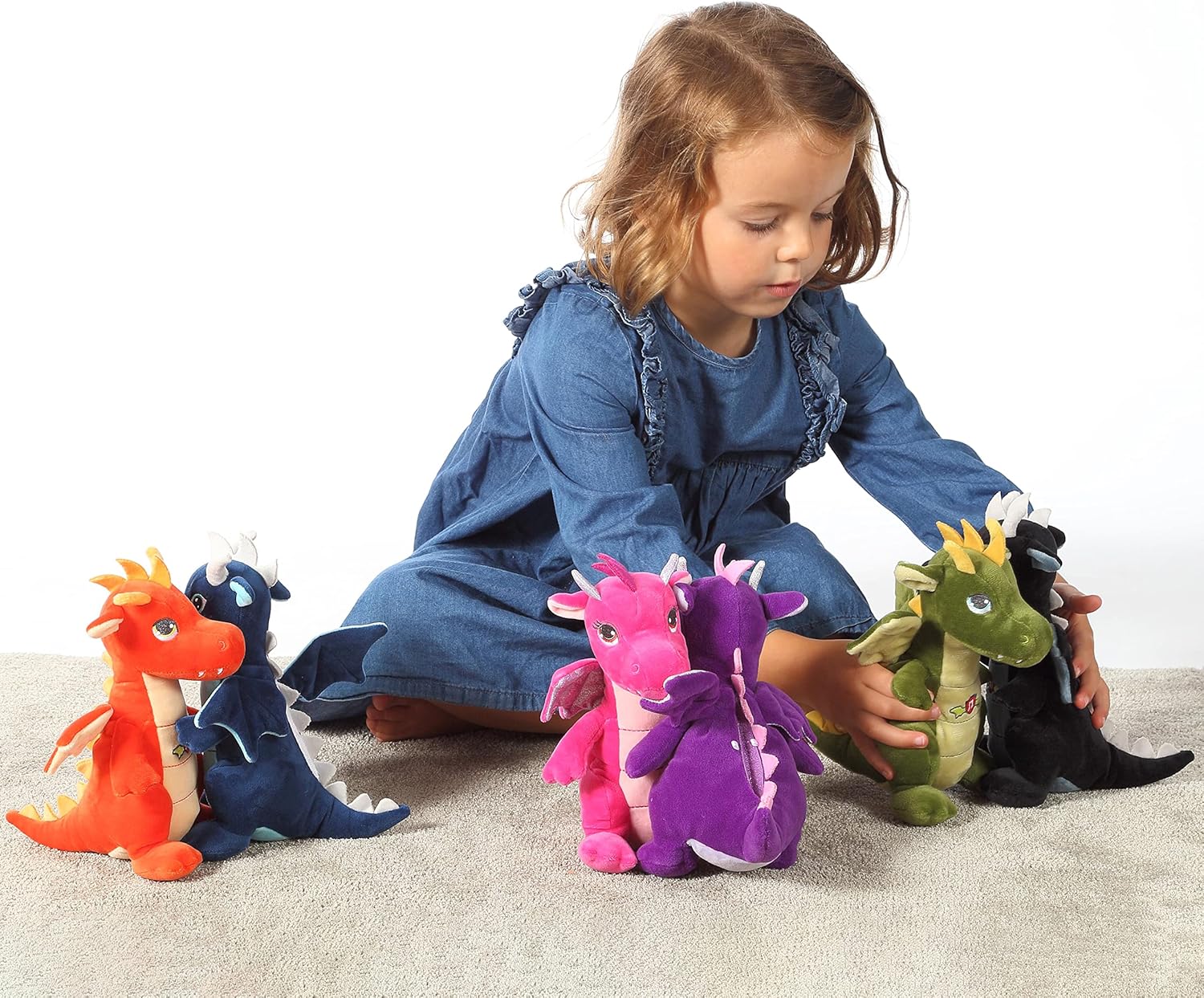 Gipsy TOYS Drago Sonoro 20cm Viola - Peluche - immagine 7