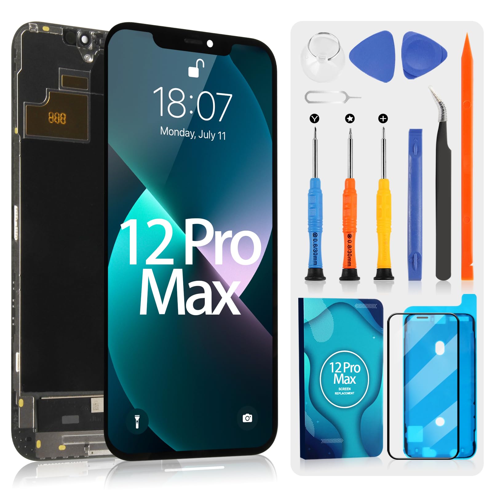 Schermo OLED per iPhone 12 Pro Max (6.7")