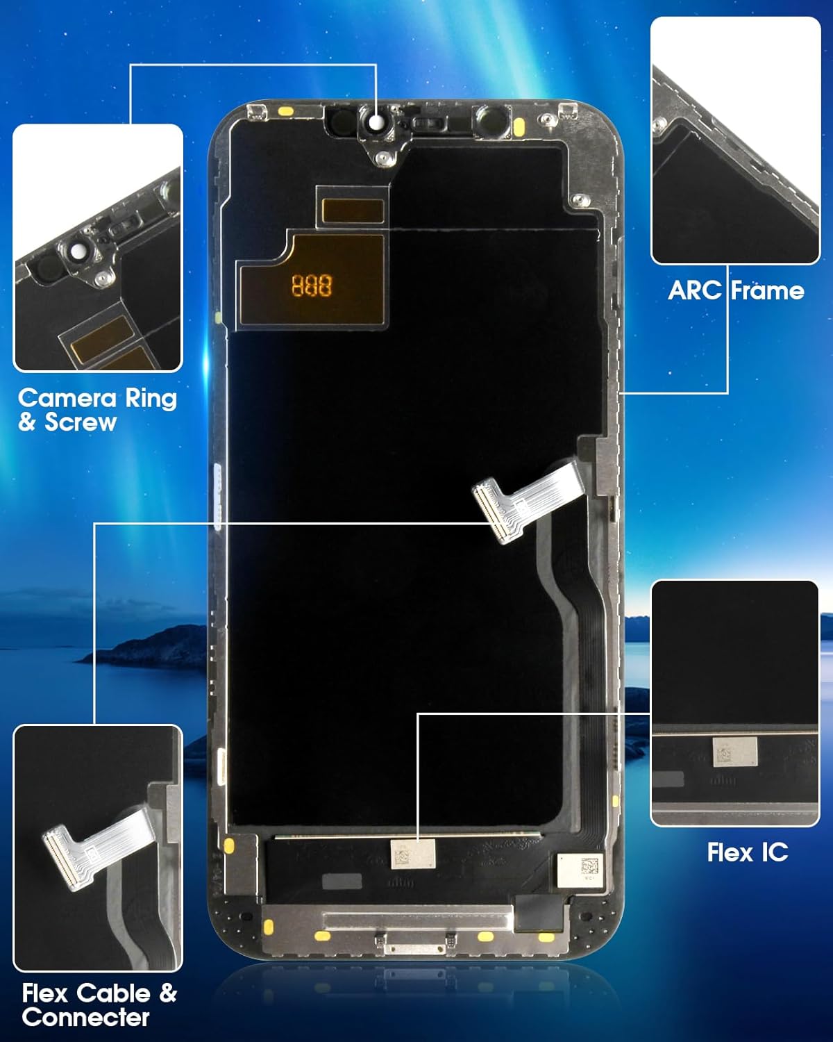 Schermo OLED per iPhone 12 Pro Max (6.7") - immagine 7