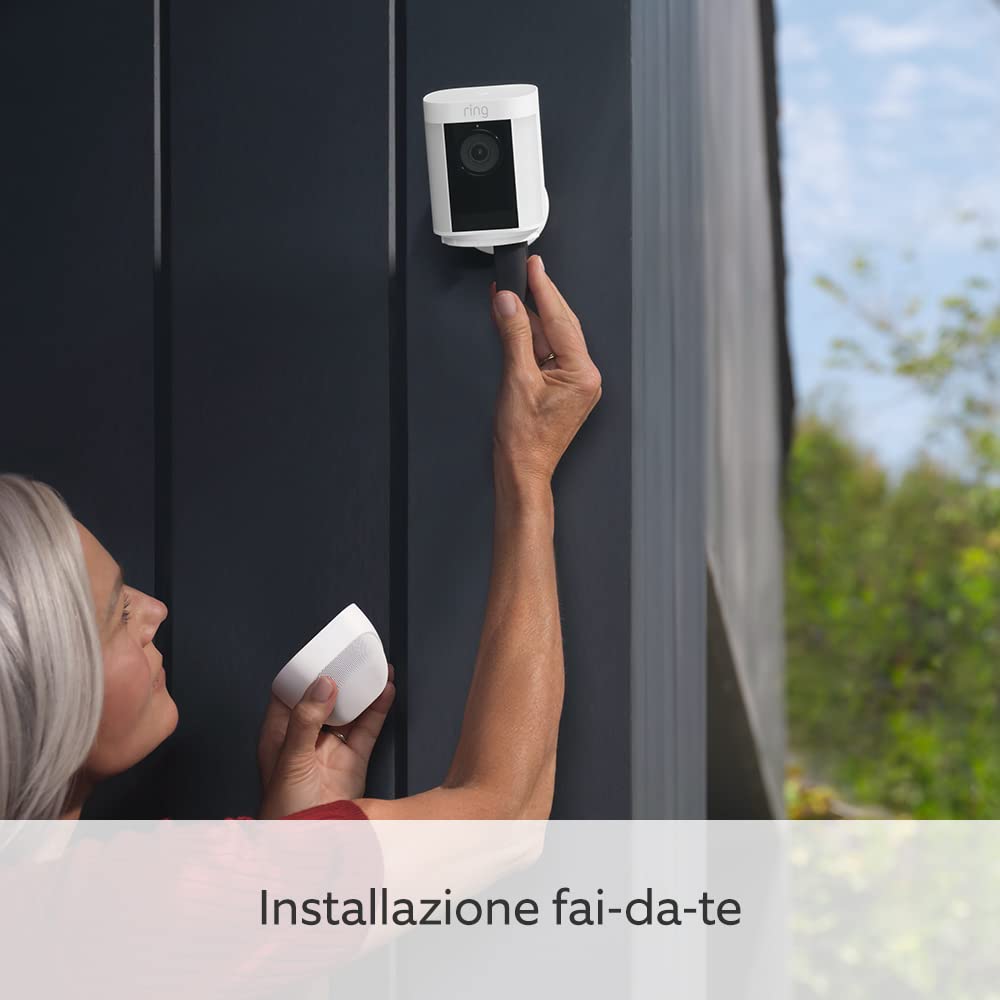 Ring Videocamera Pro con Faretti a Batteria - immagine 6