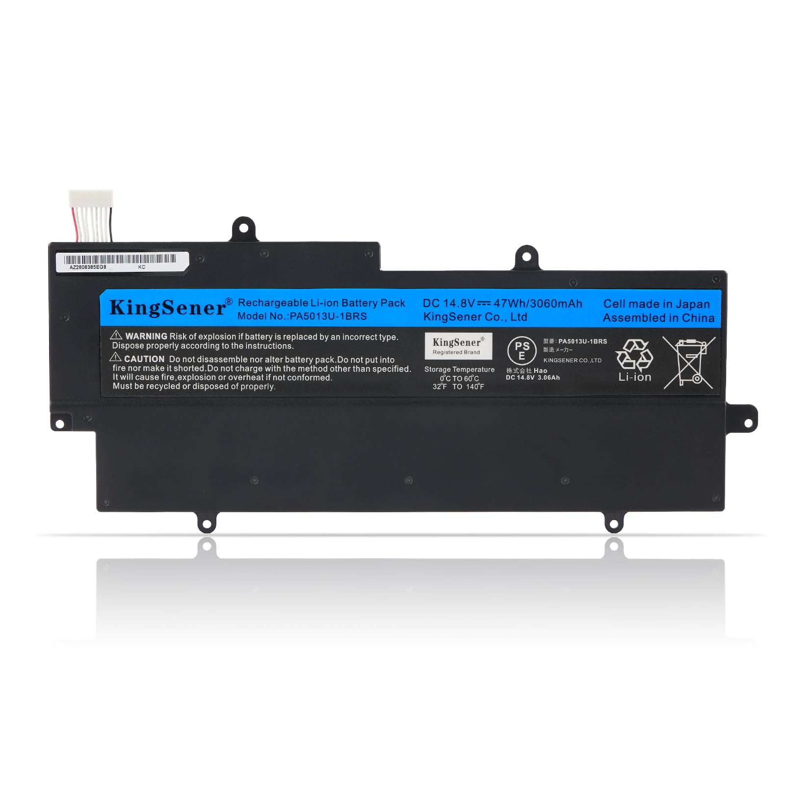 Kingsener PA5013U-1BRS Batteria per Toshiba Portege