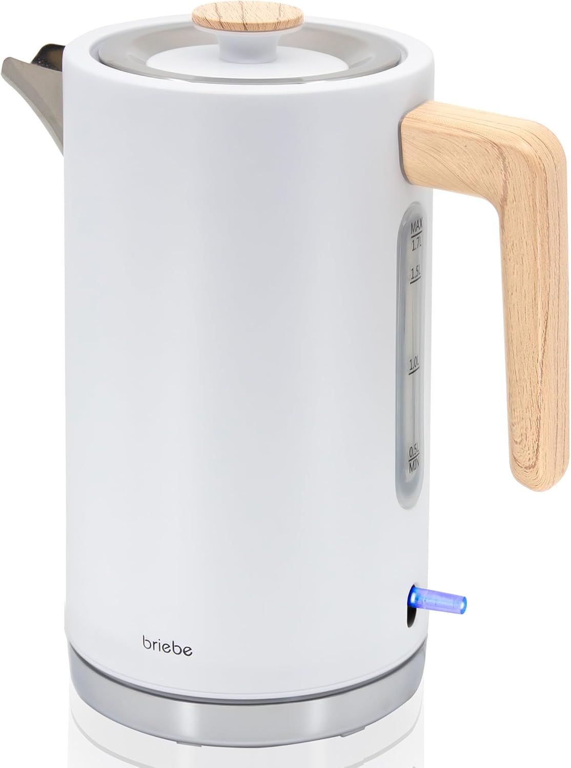 Briebe Nordic Bollitore Elettrico 1,7L Bianco