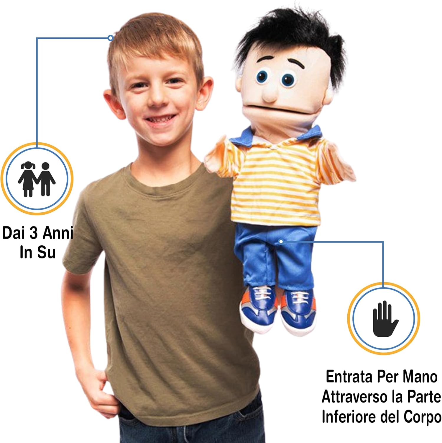 14 Bobby (Peach) by Silly Puppets - immagine 2