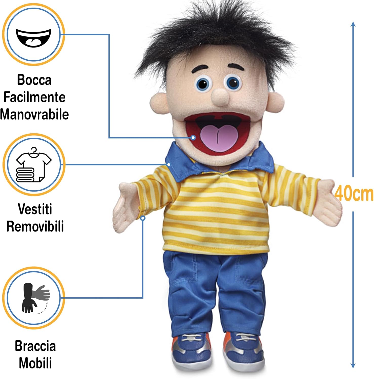 14 Bobby (Peach) by Silly Puppets - immagine 3