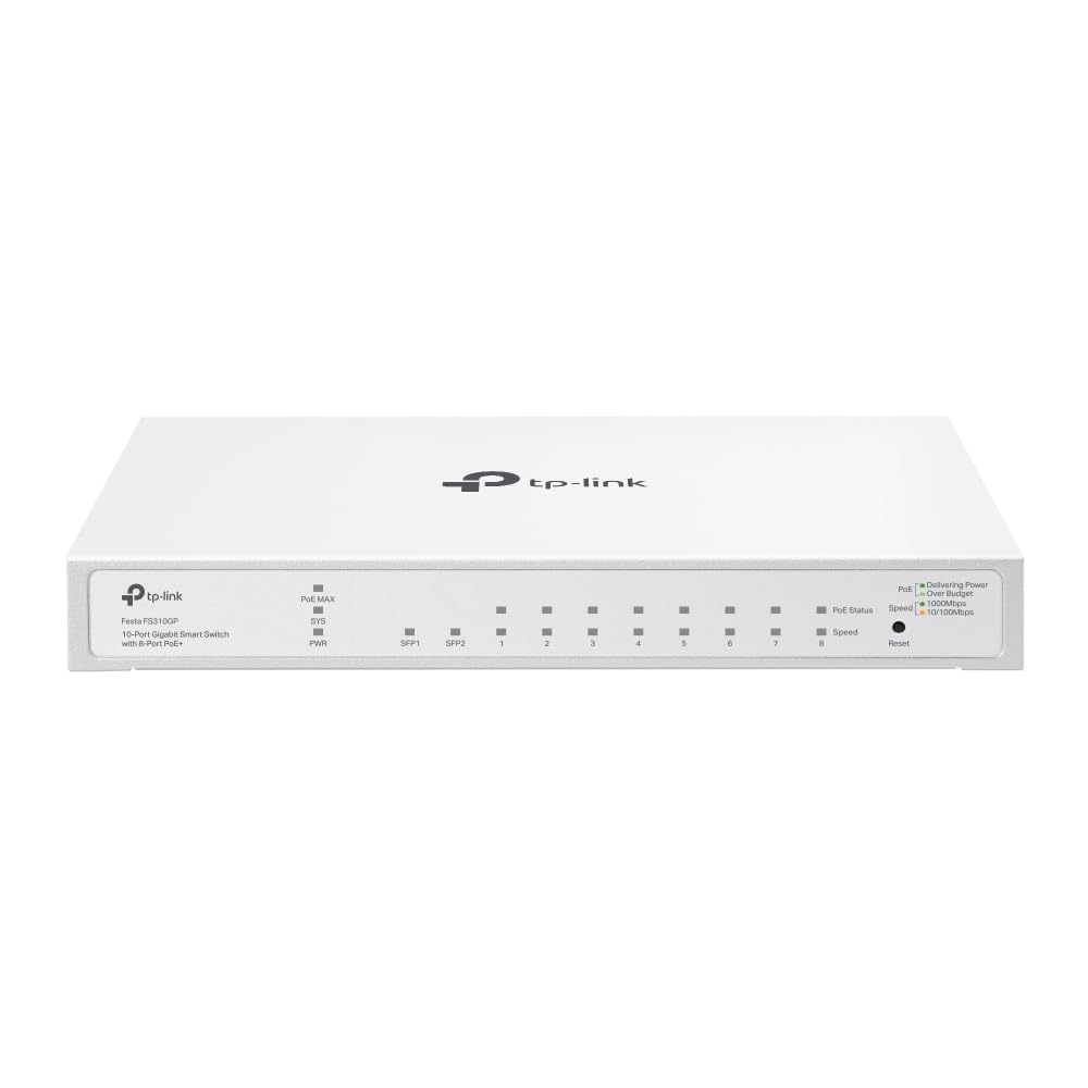 Tp-link Festa FS310GP - Switch Gigabit 10 Porte PoE+