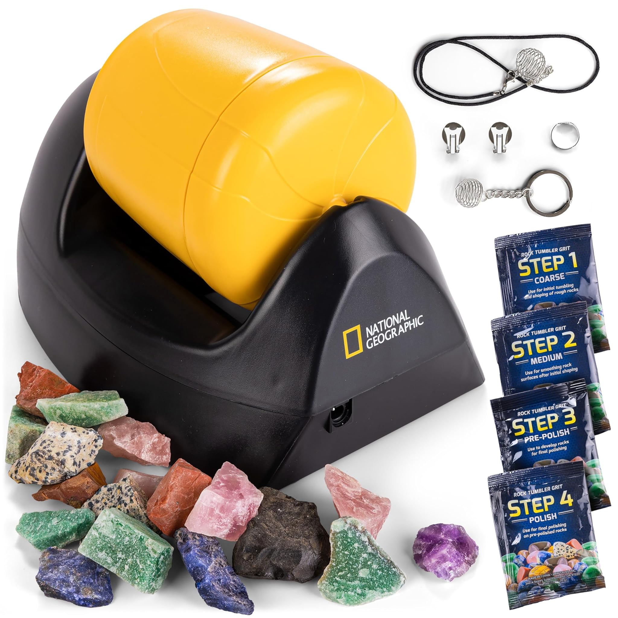 National Geographic Starter Rock Tumbler Kit