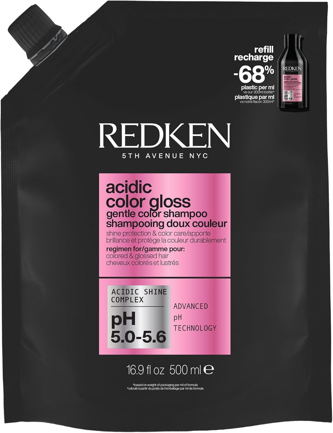Redken Acidic Color Gloss Shampoo 500ml - immagine 1