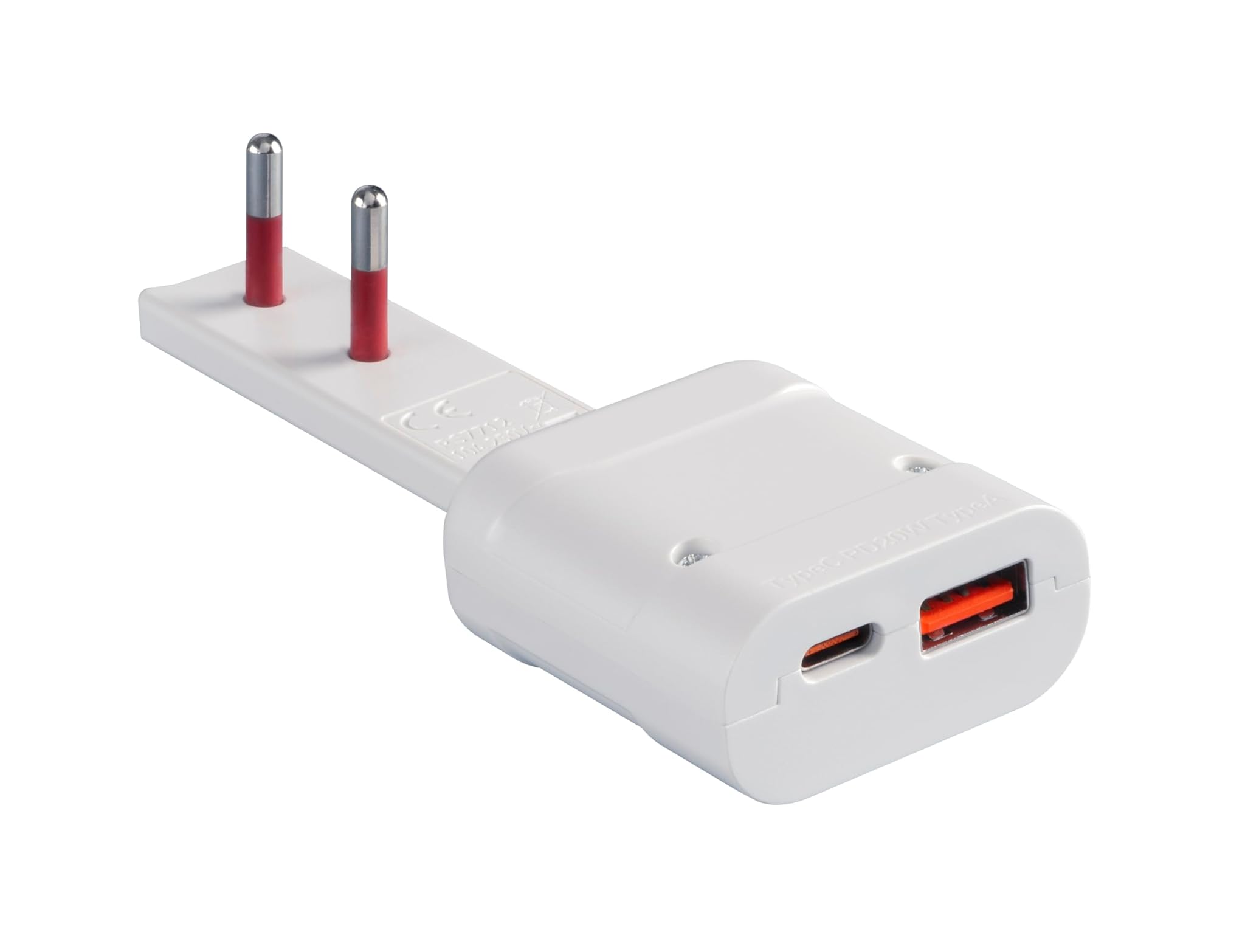 Caricatore USB ultrapiatto 20W Emilia flat