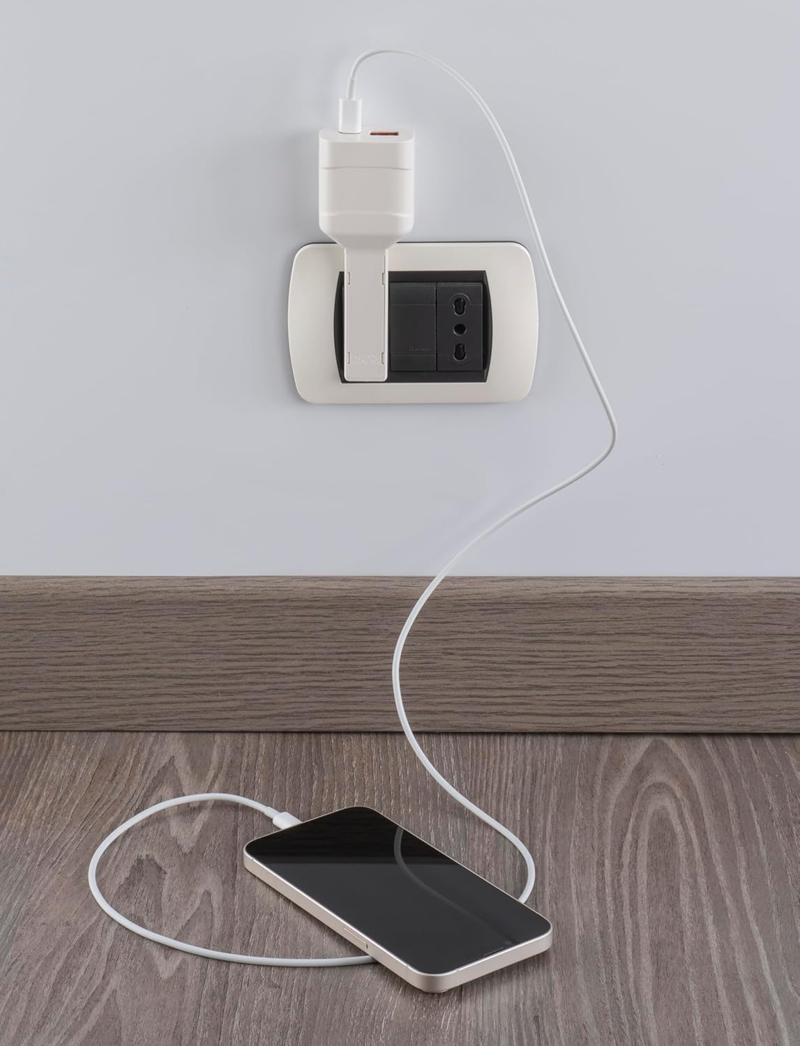 Caricatore USB ultrapiatto 20W Emilia flat - immagine 7