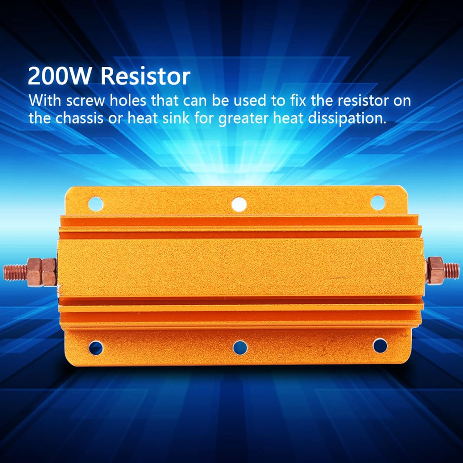 RX24 200W 8R Resistore Ad Alta Potenza Resistore a Filo Avvolto Singoli ...