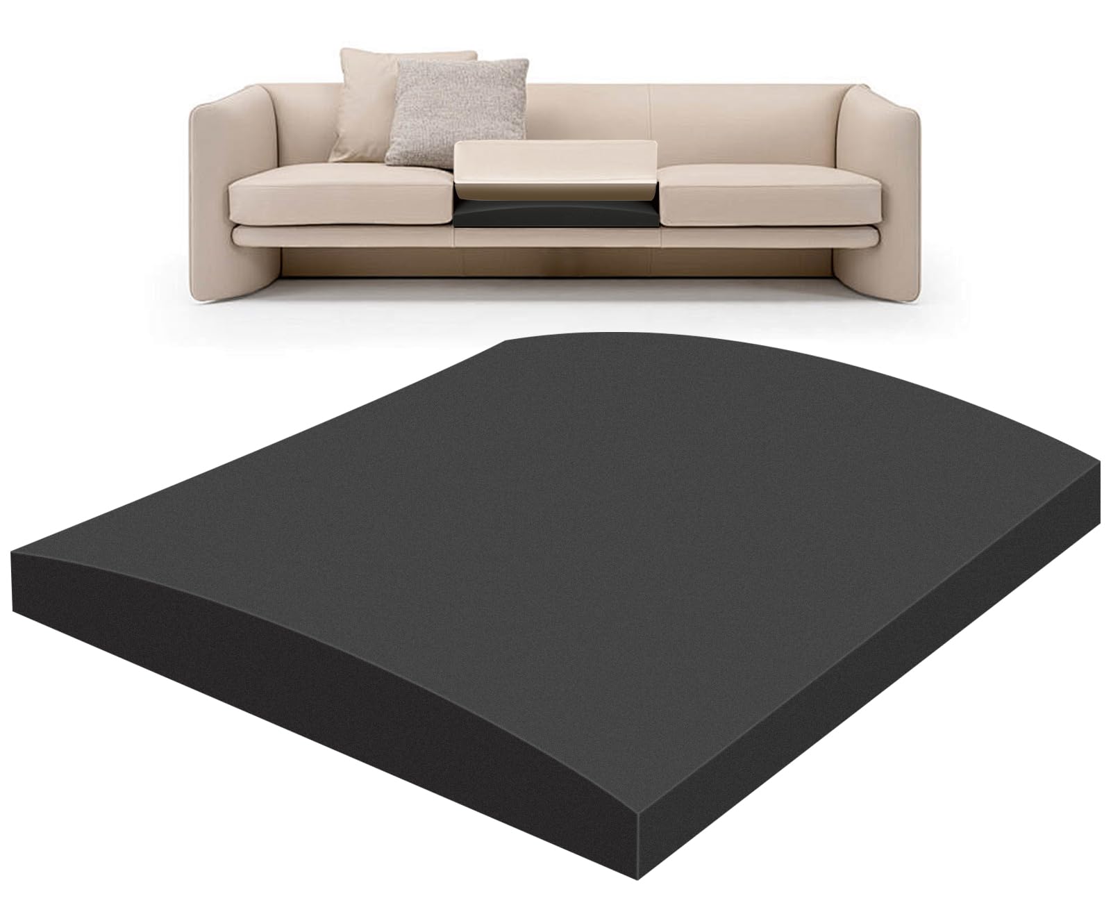 Gommapiuma Cuscino per Divano 50x50x8 CM