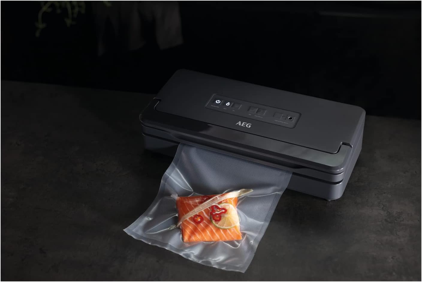 Aeg A6-1-6AG - Confezionatrice Sottovuoto, Grigio - immagine 3