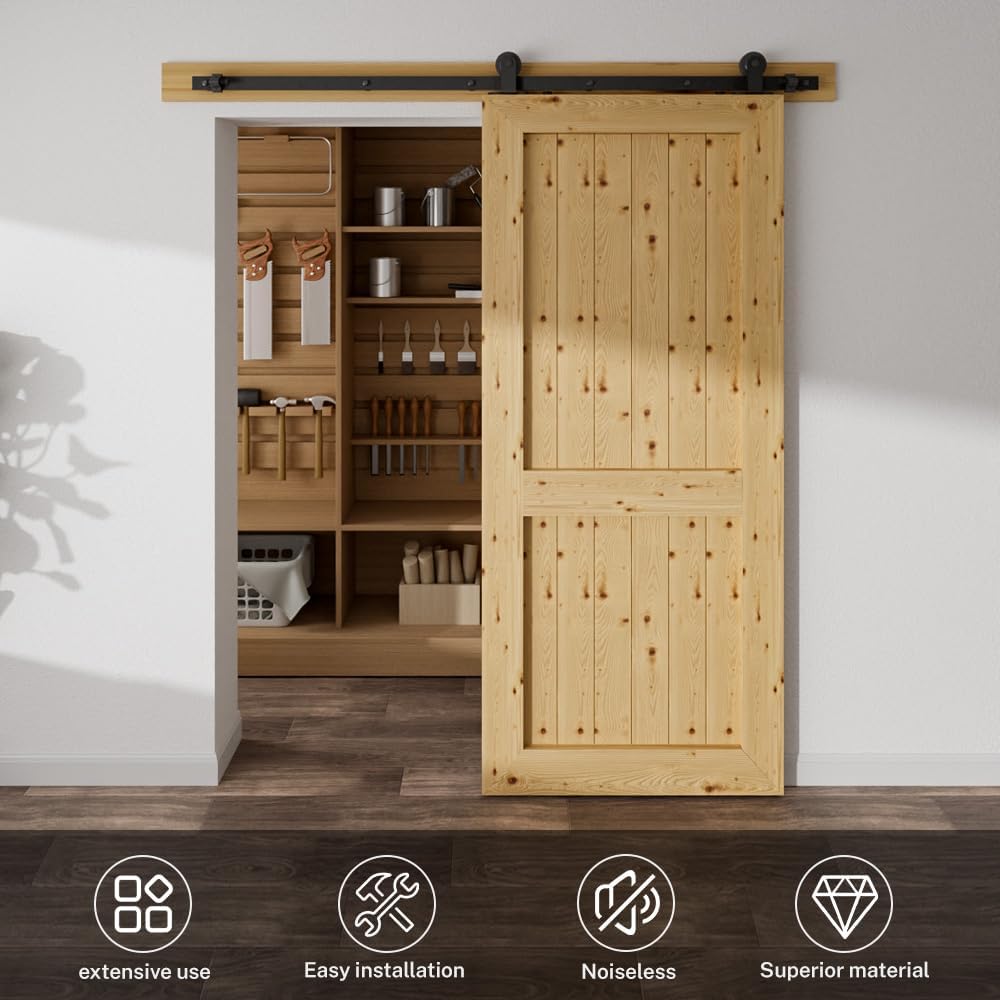 Tsmst Binario per Porta Scorrevole 5.5FT/168CM - immagine 2