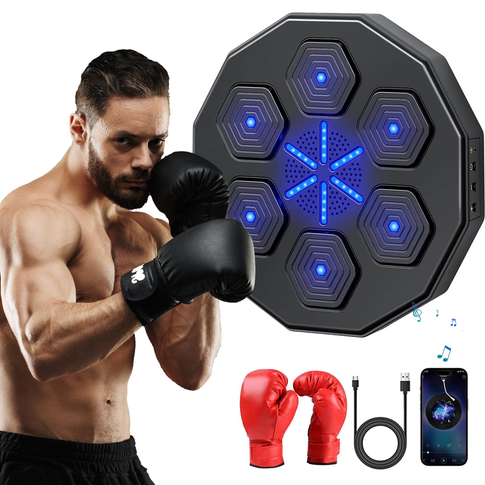 Bluetooth Music Boxing Machine Intelligente
