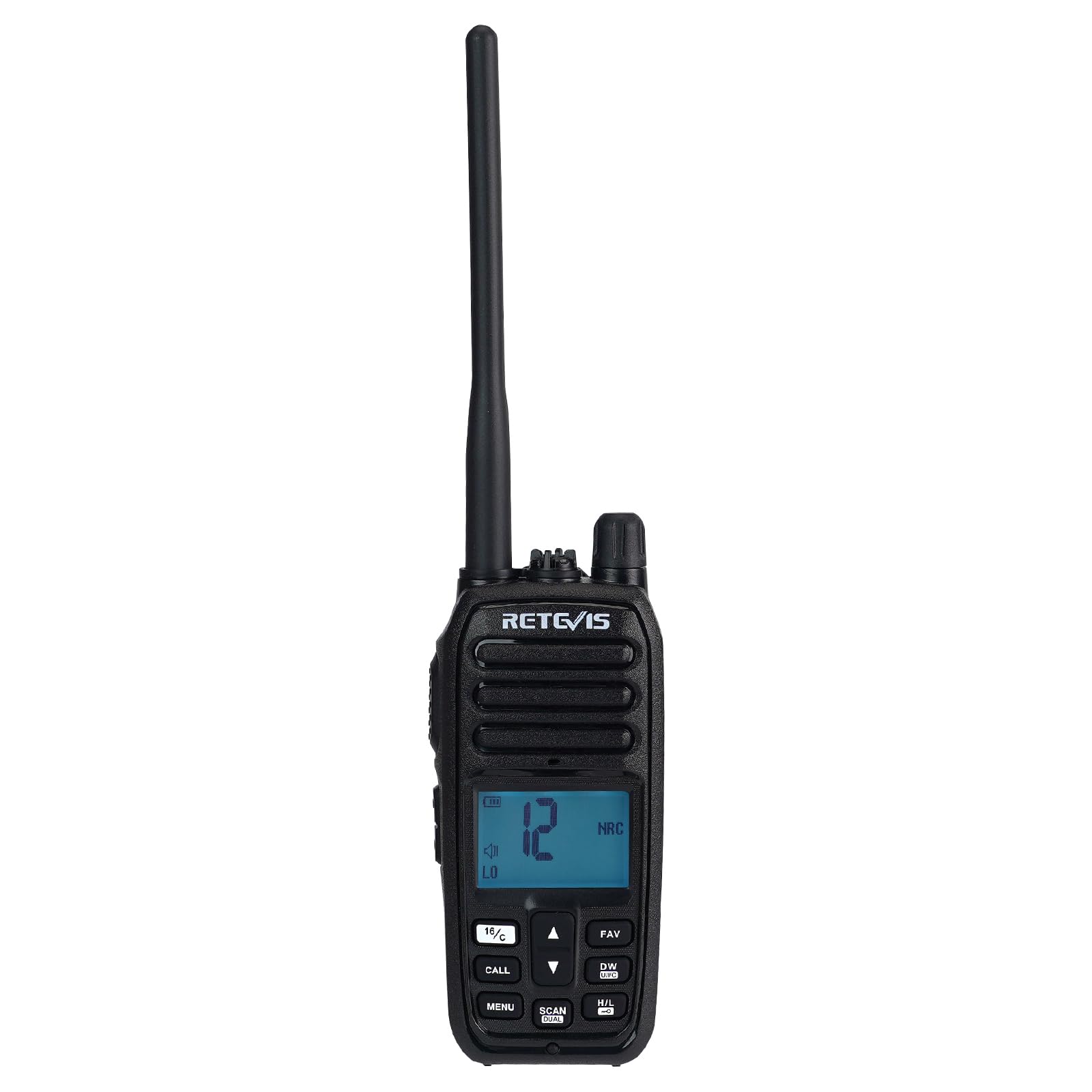 Retevis RM21 Radio Marina Palmare IP67, Nero