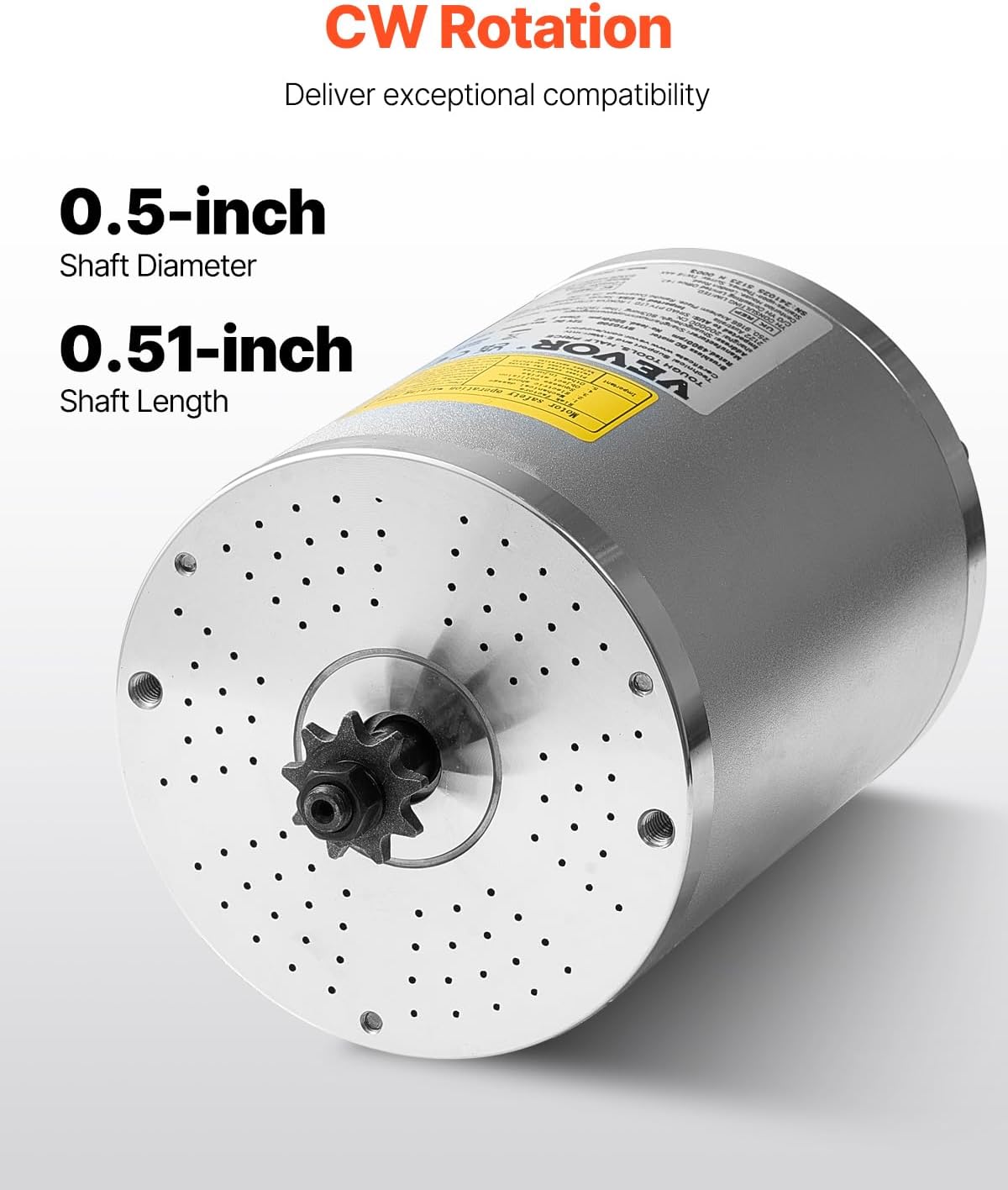 Vevor Kit Motore Elettrico Brushless DC 3000W 72V - immagine 3