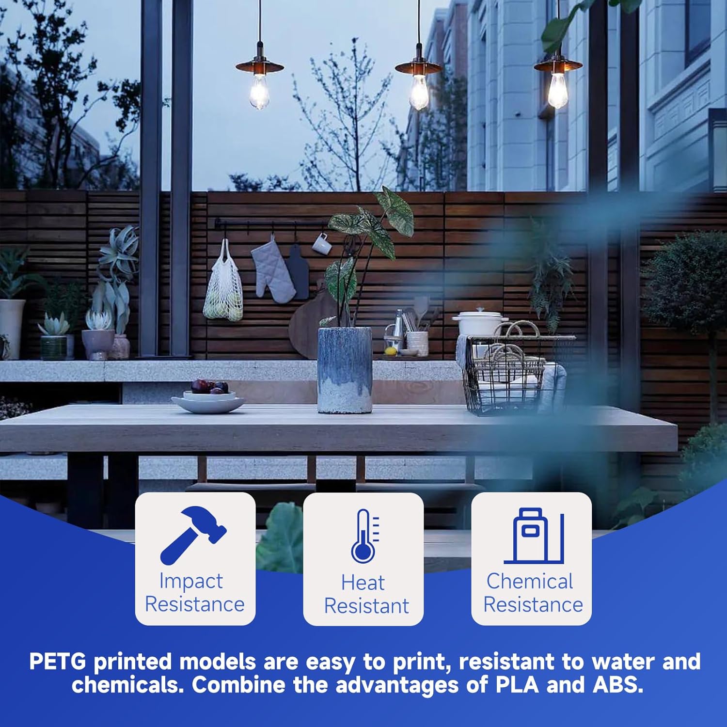 Creality Official Filamento PETG Nero 1.75mm 2Kg - immagine 4