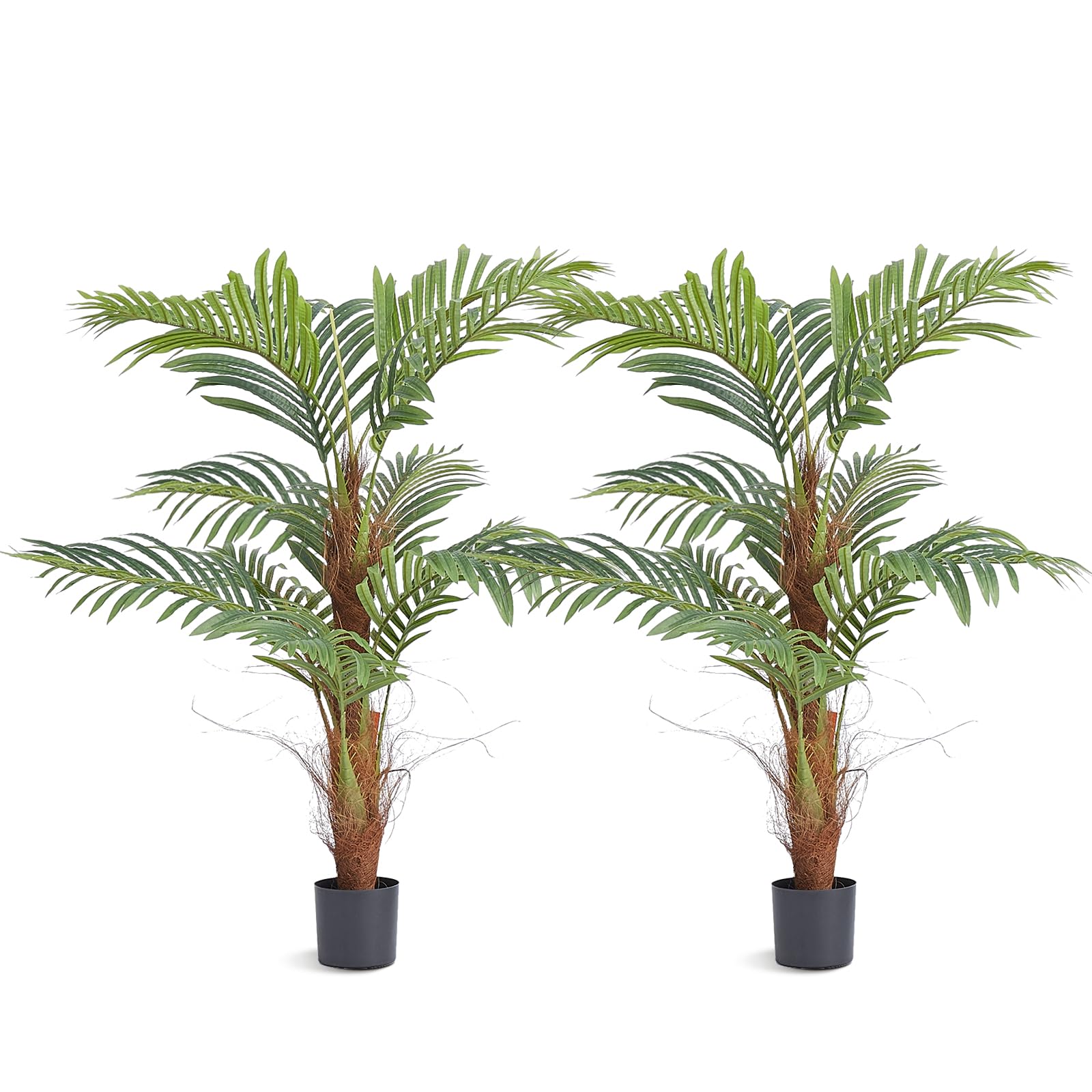 Vevor Albero Artificiale Areca Palma 1,22m (2 Pezzi)
