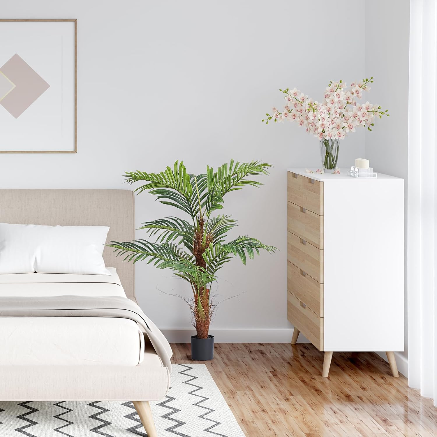 Vevor Albero Artificiale Areca Palma 1,22m (2 Pezzi) - immagine 9