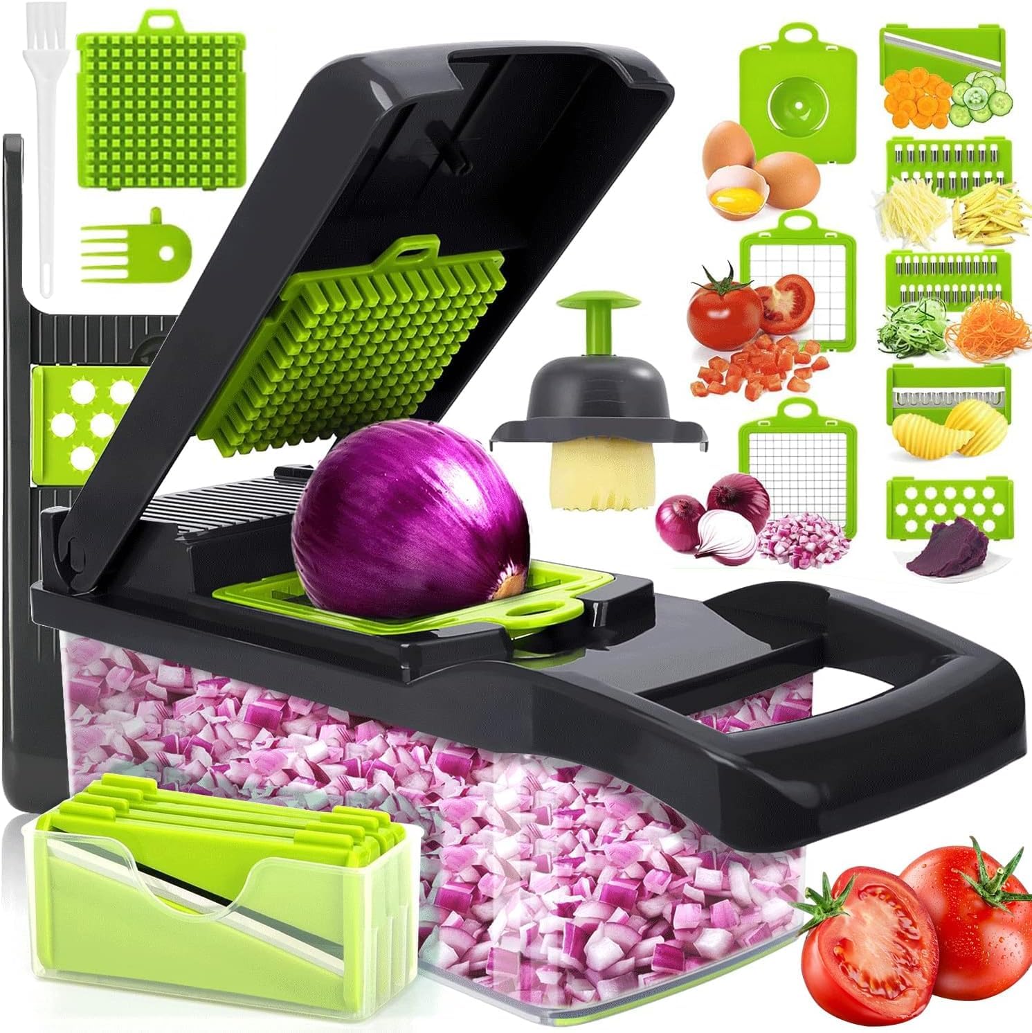 Mandolina Taglia Verdure Multifunzione 16 in 1