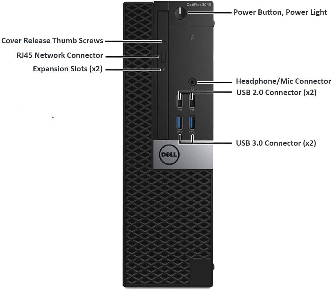 Dell OptiPlex 3040 SFF PC Desktop Ricondizionato - immagine 4