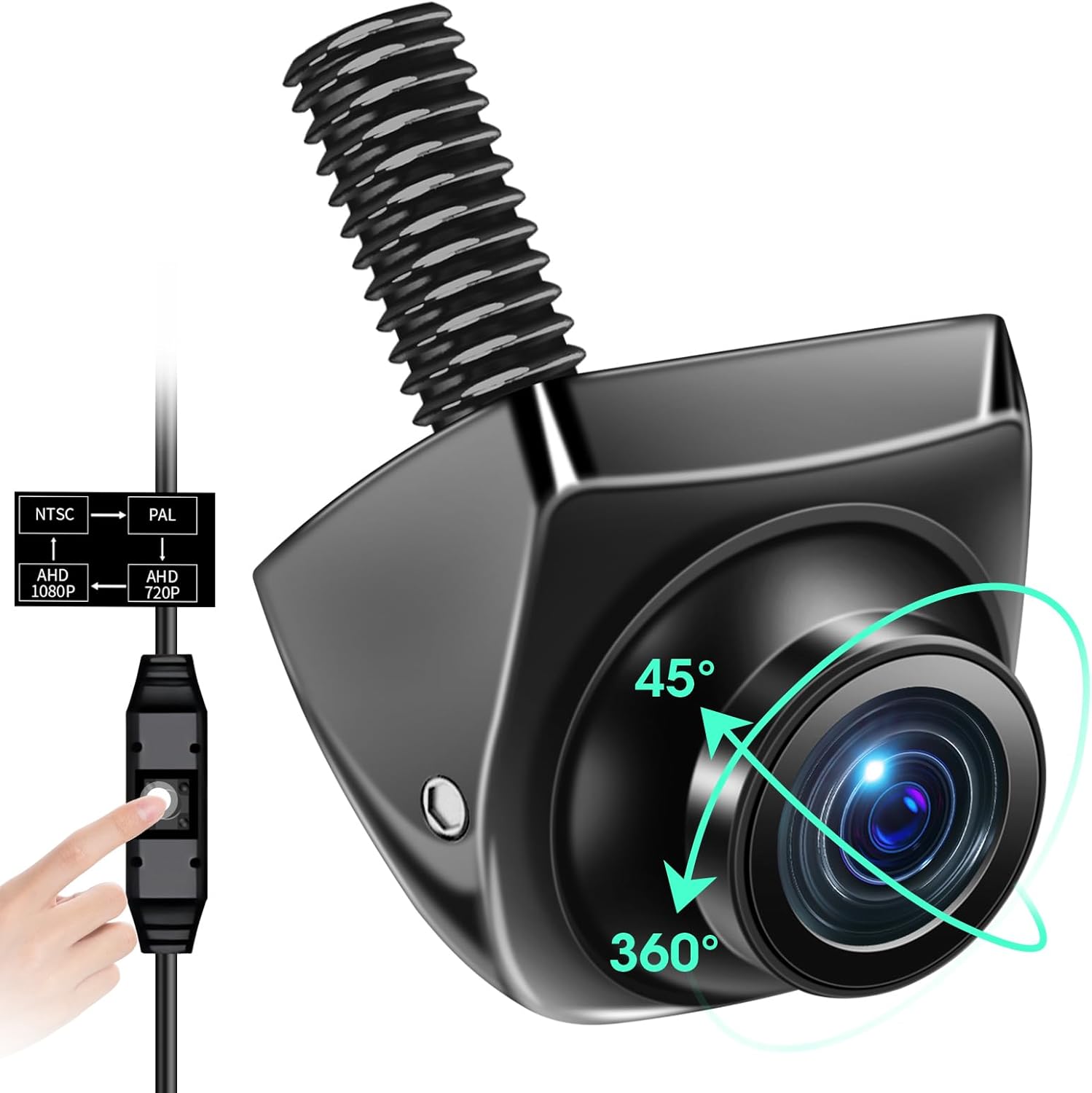 Telecamera Retromarcia Auto 360° Ruotabile - immagine 1