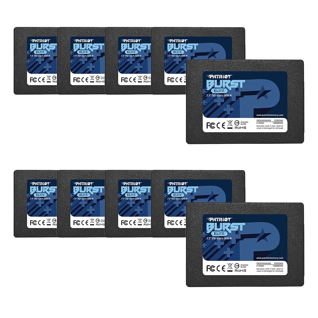 Patriot Memory SSD SATA 3 2.5" Interno 240GB (10pz)
