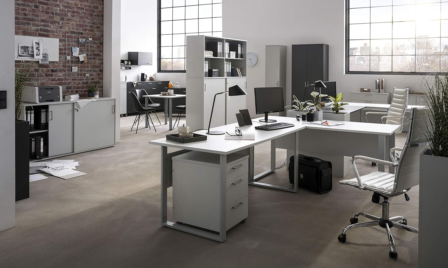 Möbelpartner Schildmeyer Contenitore Ufficio Denver Antracite - immagine 2