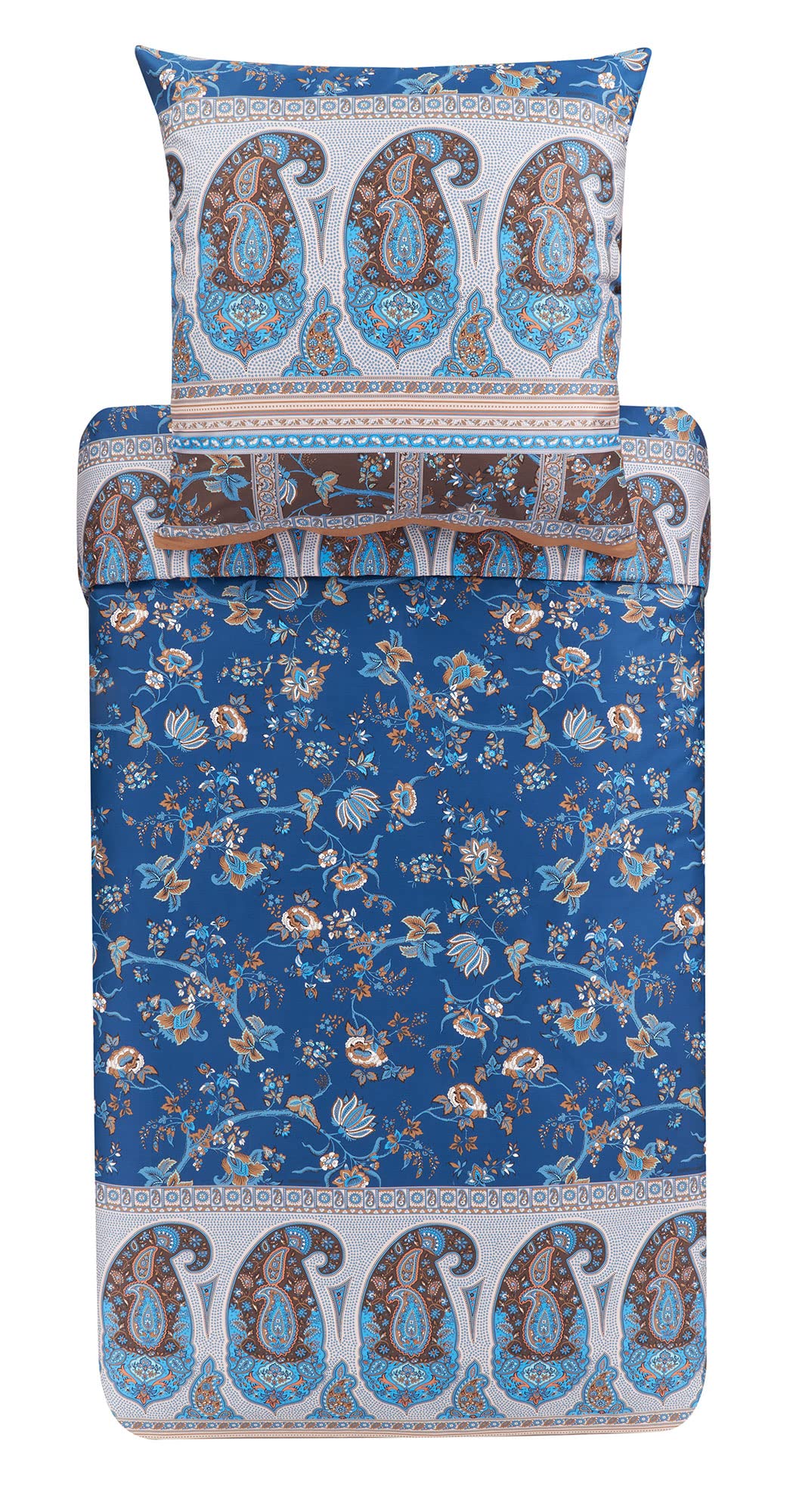 Bassetti Biancheria da Letto Genova B1 Cotone Makò Satin