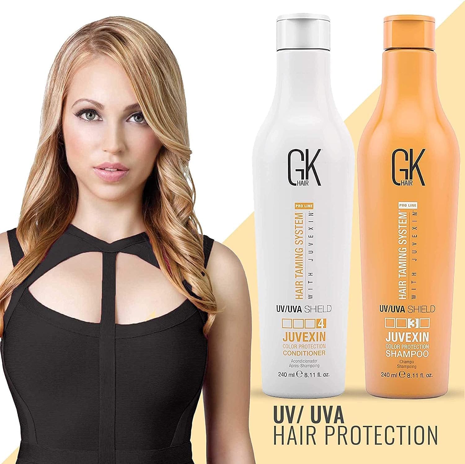 Gk Hair Global Keratin Shield Shampoo e Conditioner Set - immagine 2