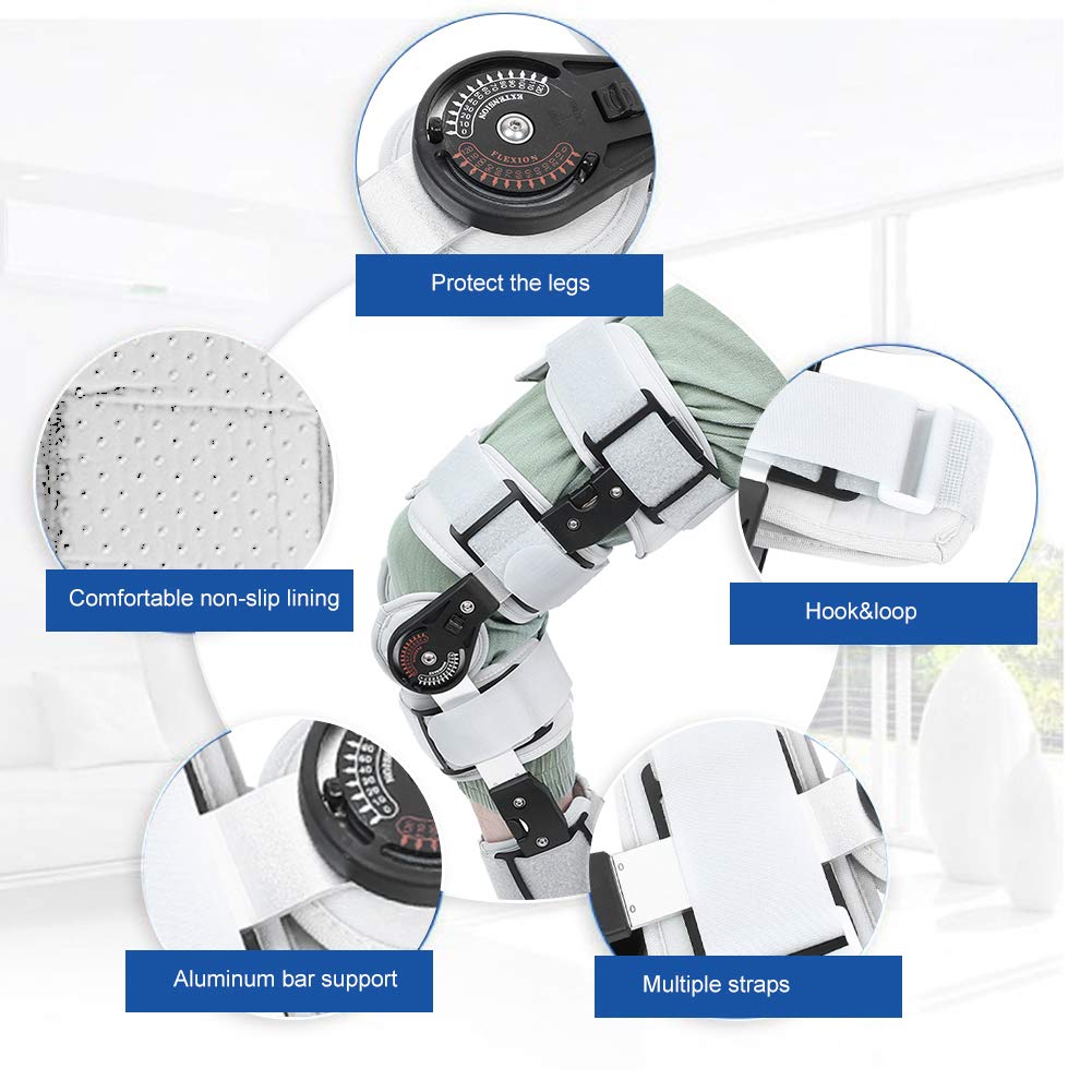 Ginocchiera Immobilizzatore Gamba Regolabile - immagine 7