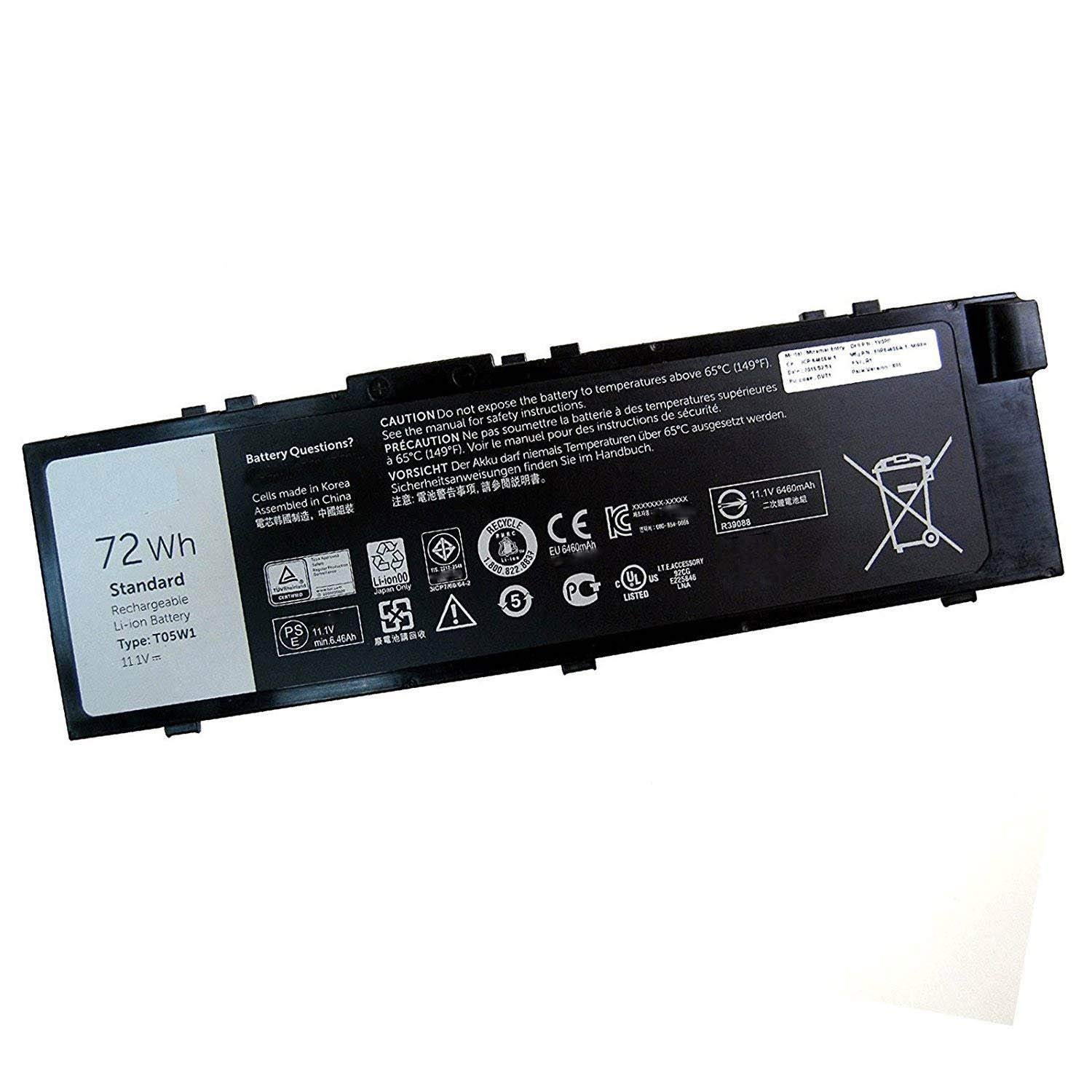 Batteria Sostitutiva per Dell Precision 15 7510 7520