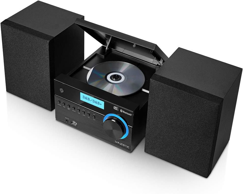 AH 2350 BT - Sistema Micro Hi-Fi DAB/DAB+/FM, Nero - immagine 3