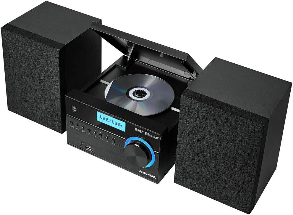 AH 2350 BT - Sistema Micro Hi-Fi DAB/DAB+/FM, Nero - immagine 4