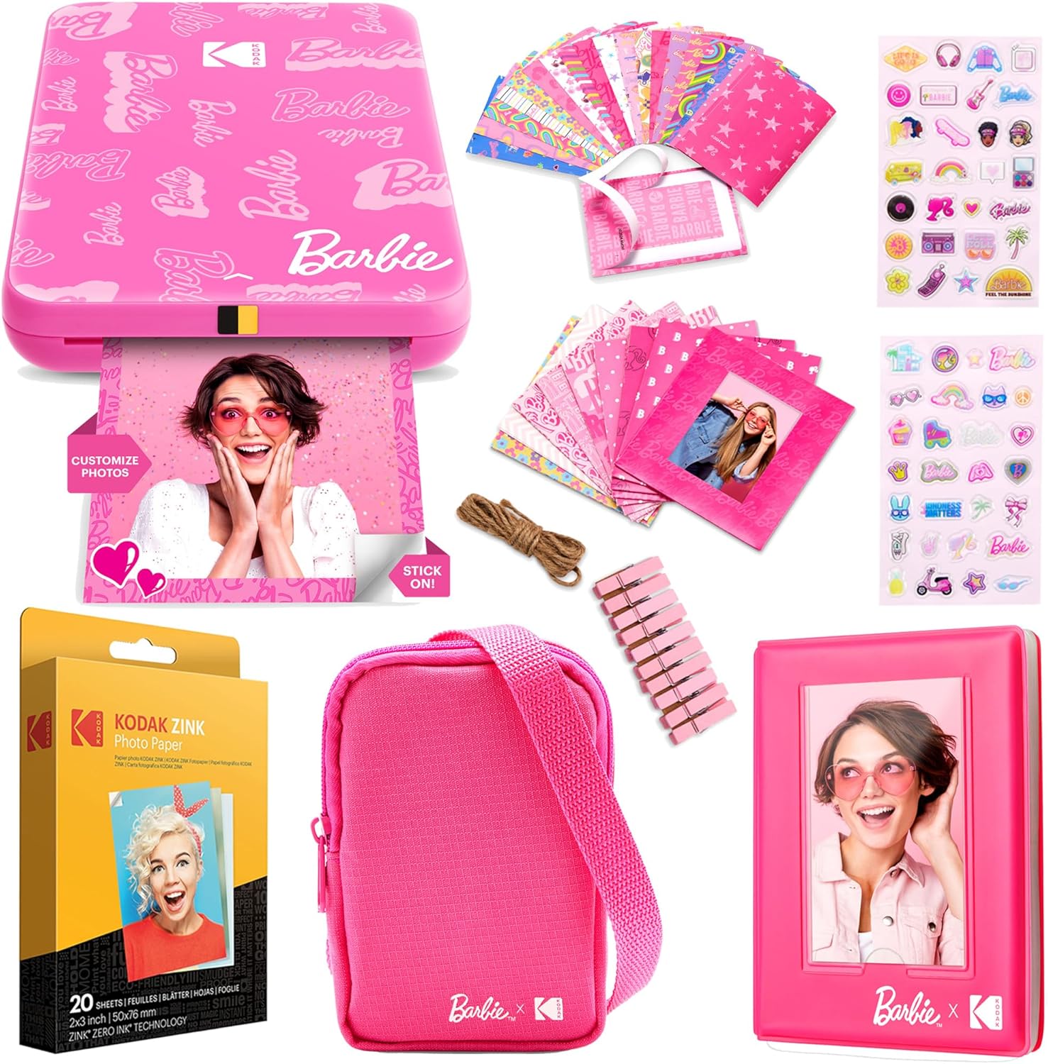 Kodak Barbie Step Slim - Stampante Portatile Wireless Bundle - immagine 1