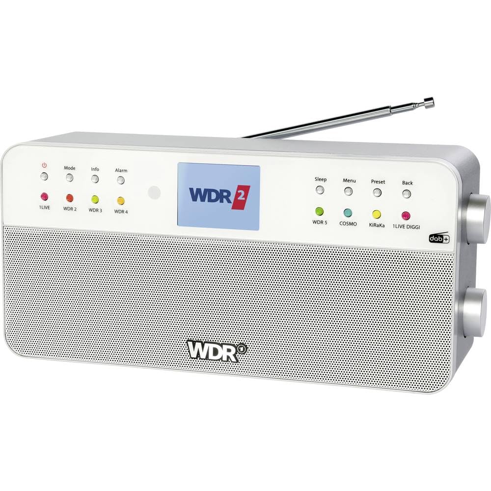Radio WDR Digitale con Bluetooth e Display a Colori