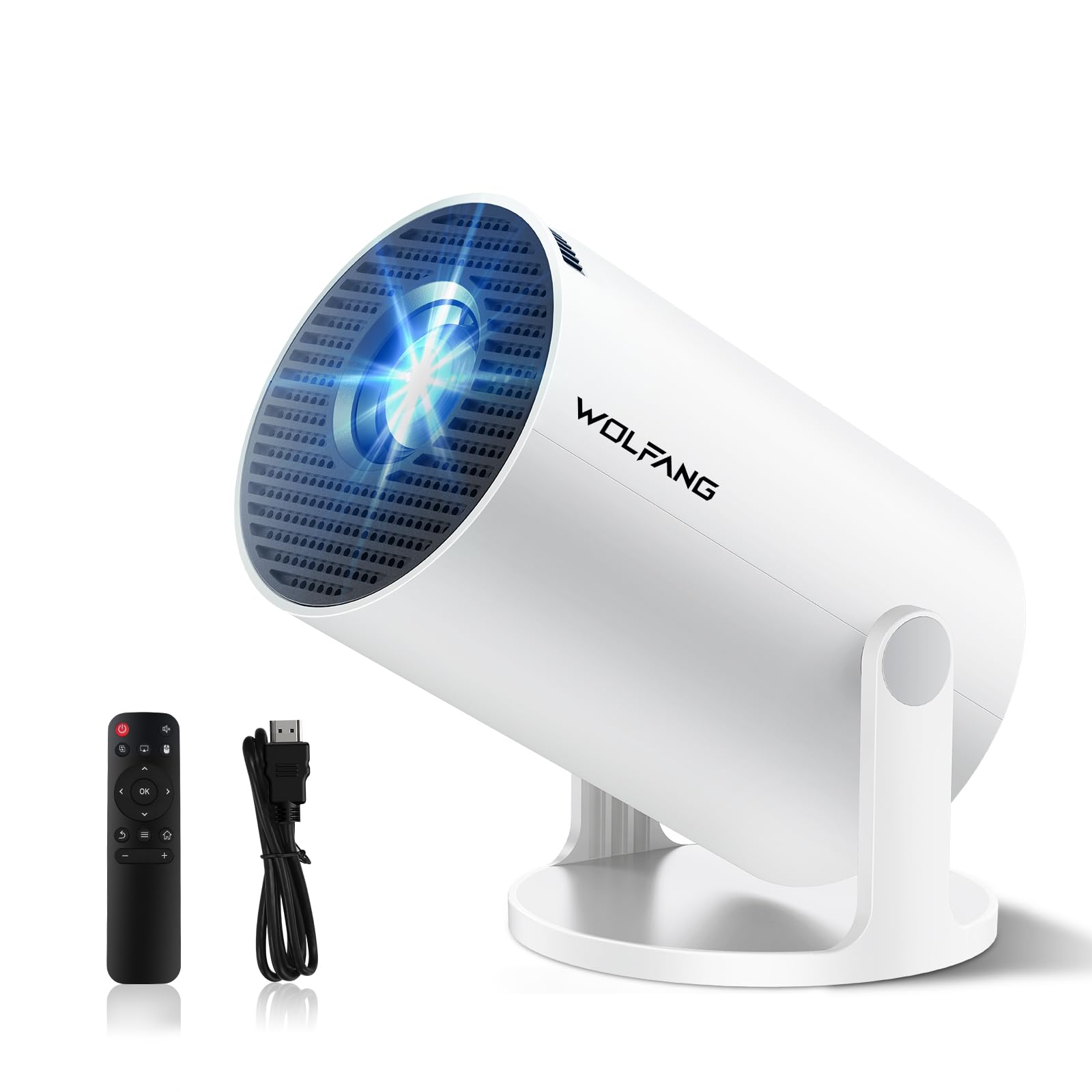 Wolfang Mini Proiettore Portatile 1080P con WiFi 6
