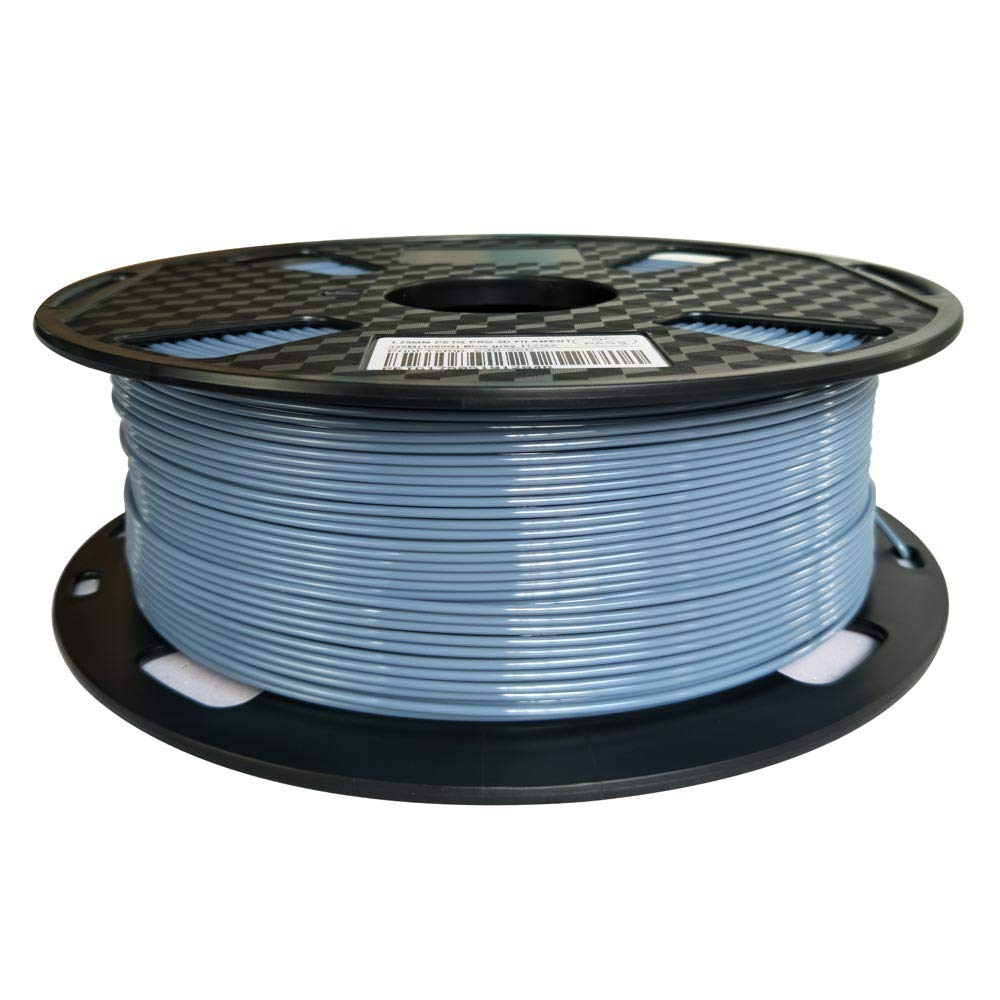 Filamento PETG blu grigio 1,75 mm 1KG 3D Stampante Filamento 2.2lbs bobina di materiali di stampa 3D filamento grigio si adatta alla maggior parte delle stampanti FDM