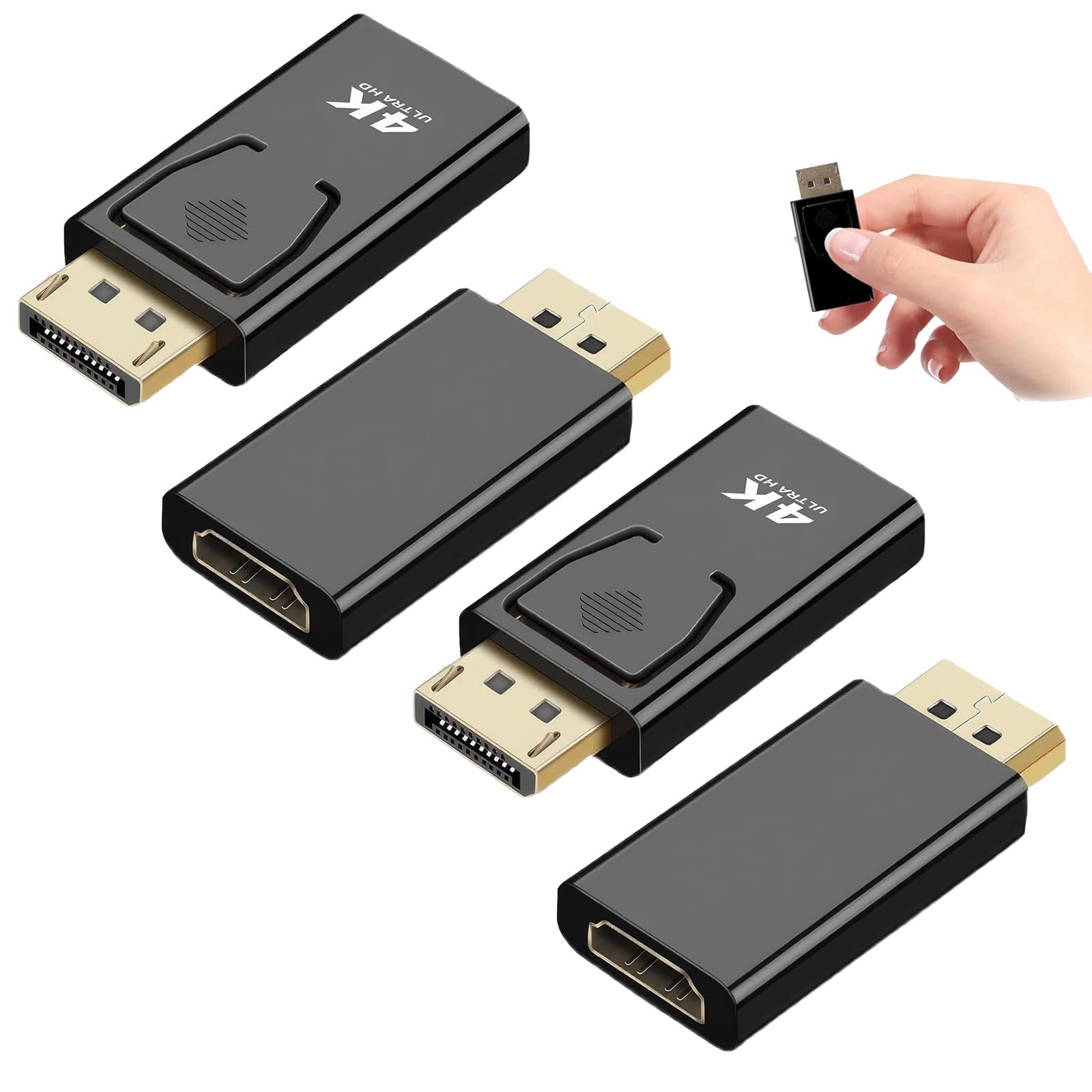 Adattatore DisplayPort a HDMI 4K (4 Pezzi)