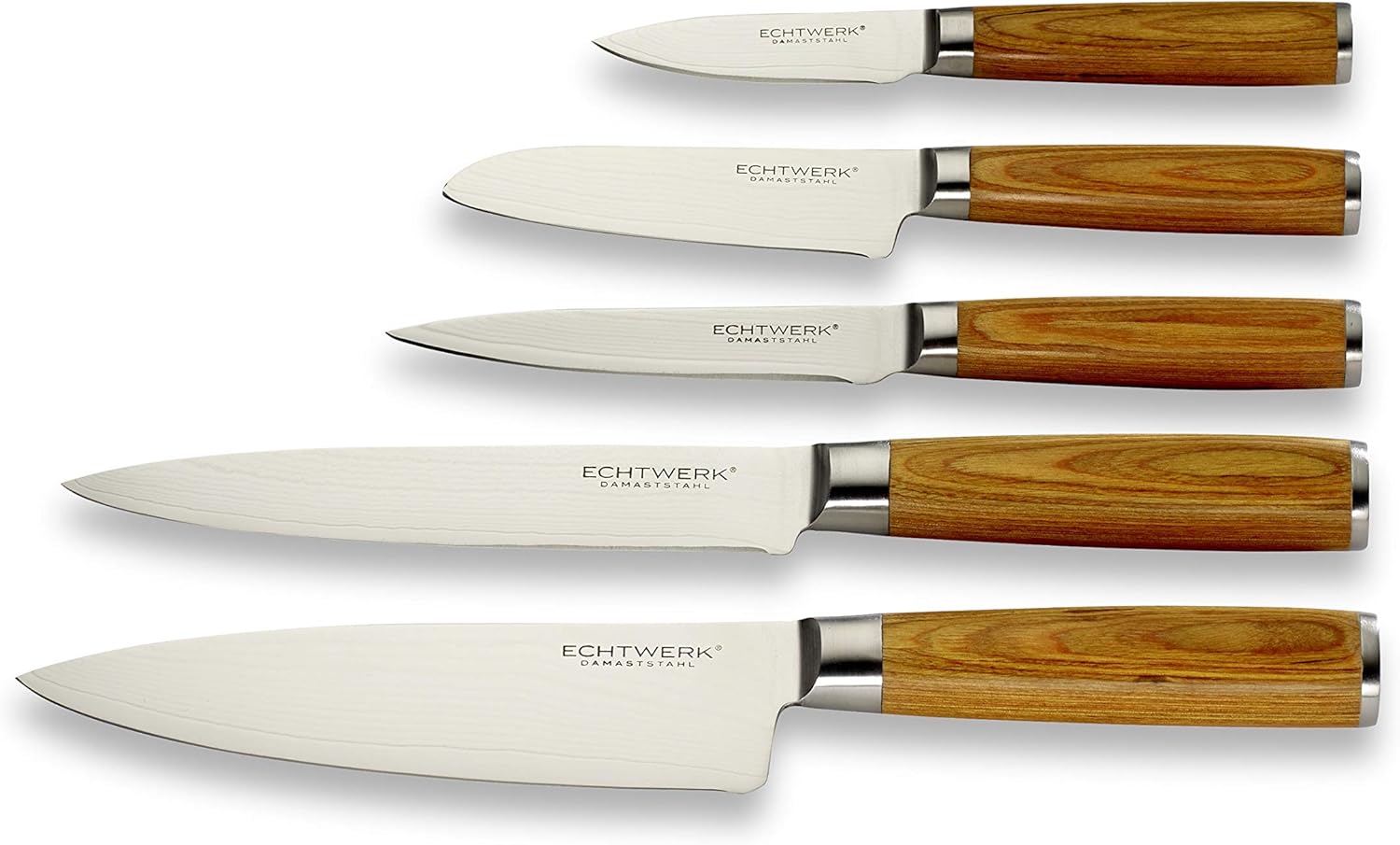 Echtwerk Set di Coltelli Damasco 5 Pezzi - immagine 1