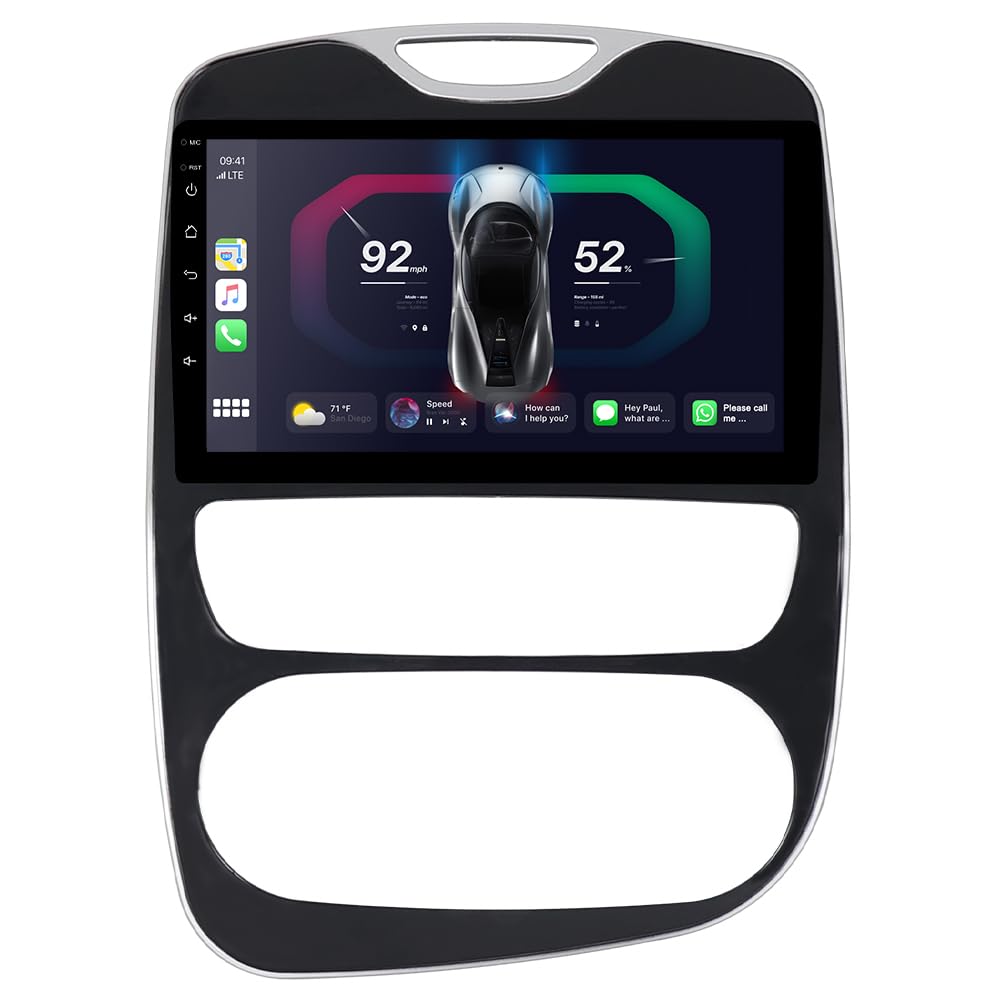 Autoradio Android 14 per Renault Clio MK4/Zoe