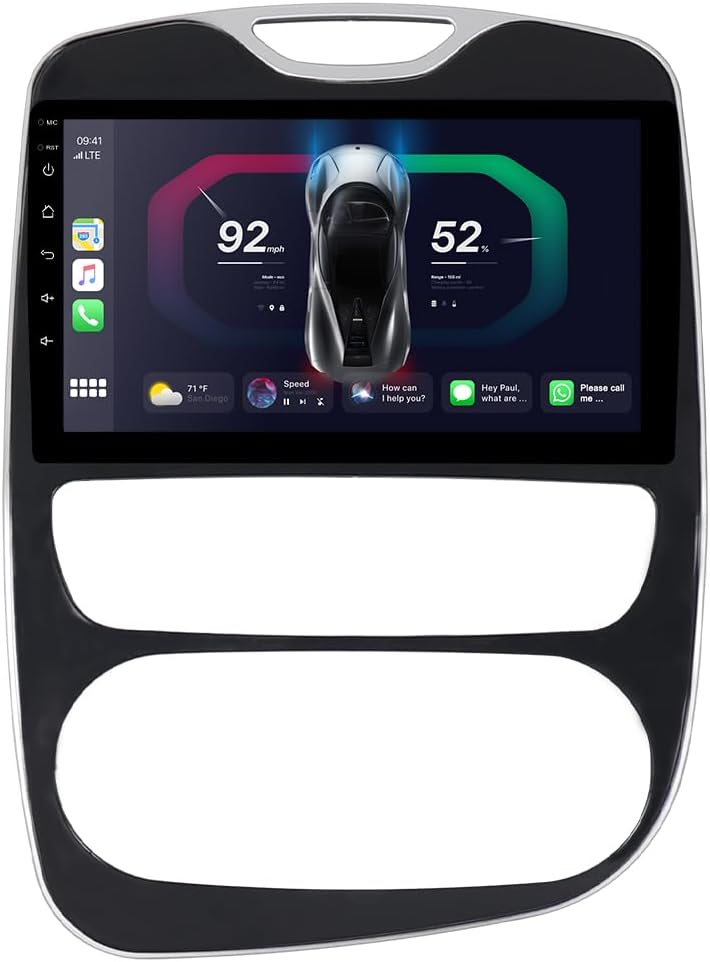 Autoradio Android 14 per Renault Clio MK4/Zoe - immagine 1