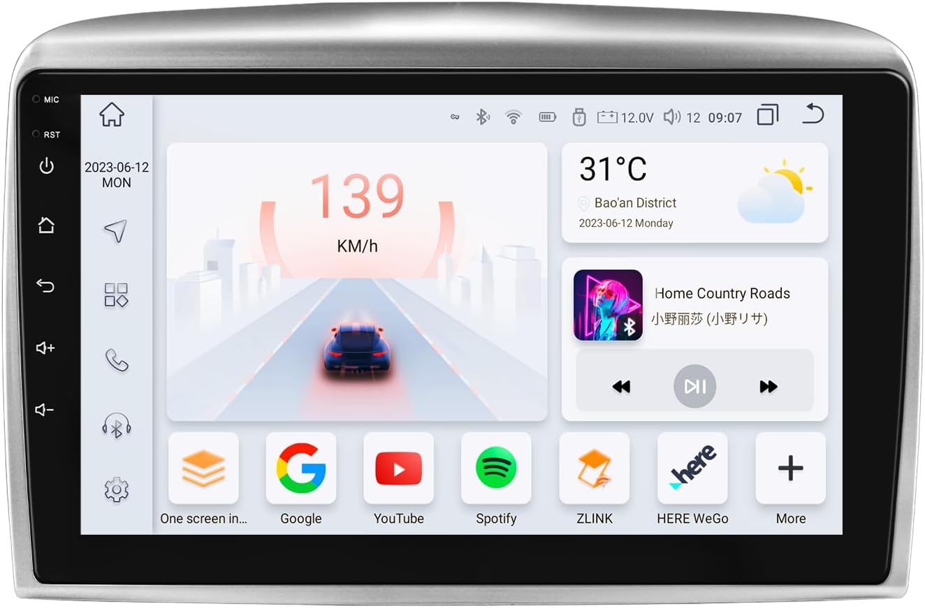 Autoradio Android 13 per Lancia Ypsilon 2006-2011 - immagine 1