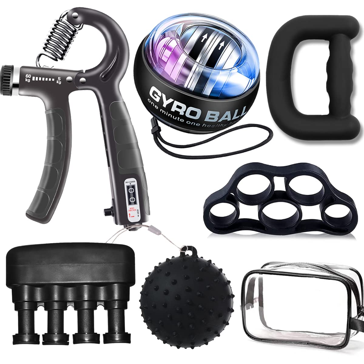 Kit Allenamento Avambraccio e Mani con Contatore