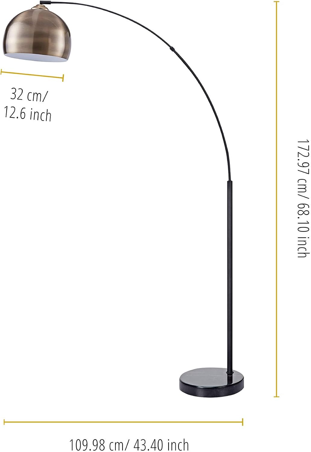 Versanora Lampada. 40 W, Nero - immagine 4