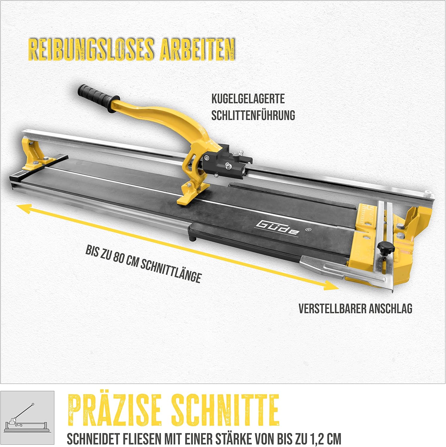 Güde Tagliapiastrelle Professionale GHF 800 - immagine 2